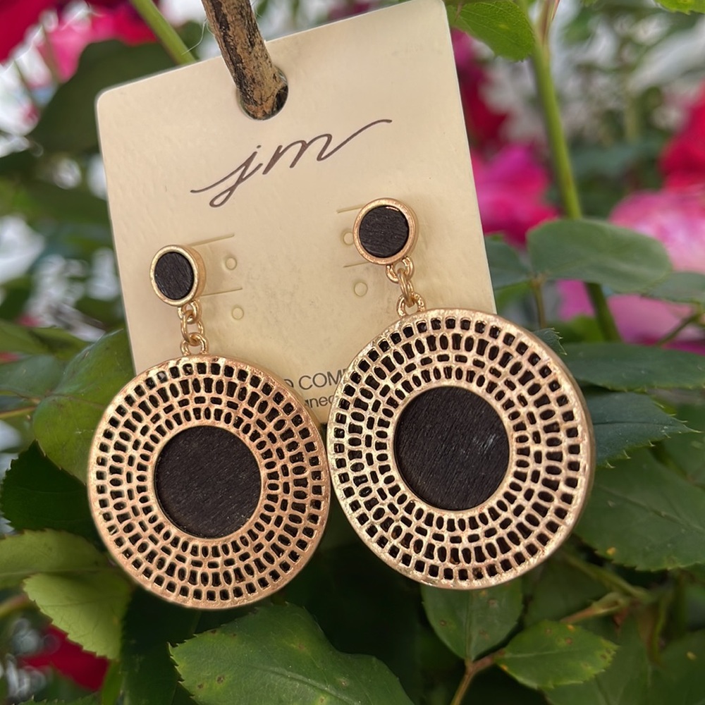 Boho Circle Earrings